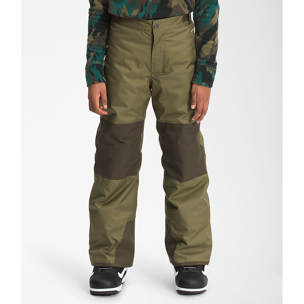 The North Face Pants Boys Australia - The North Face Freedom Insulated Olive Green (KZI-938657)